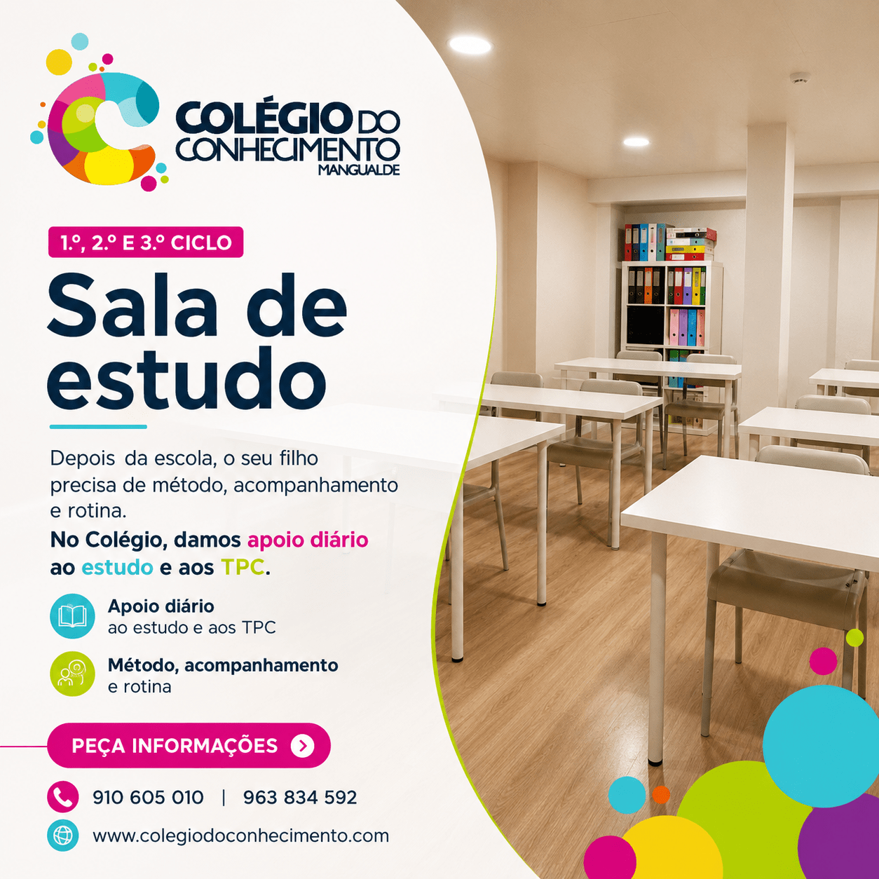 Sala de Estudo em Mangualde